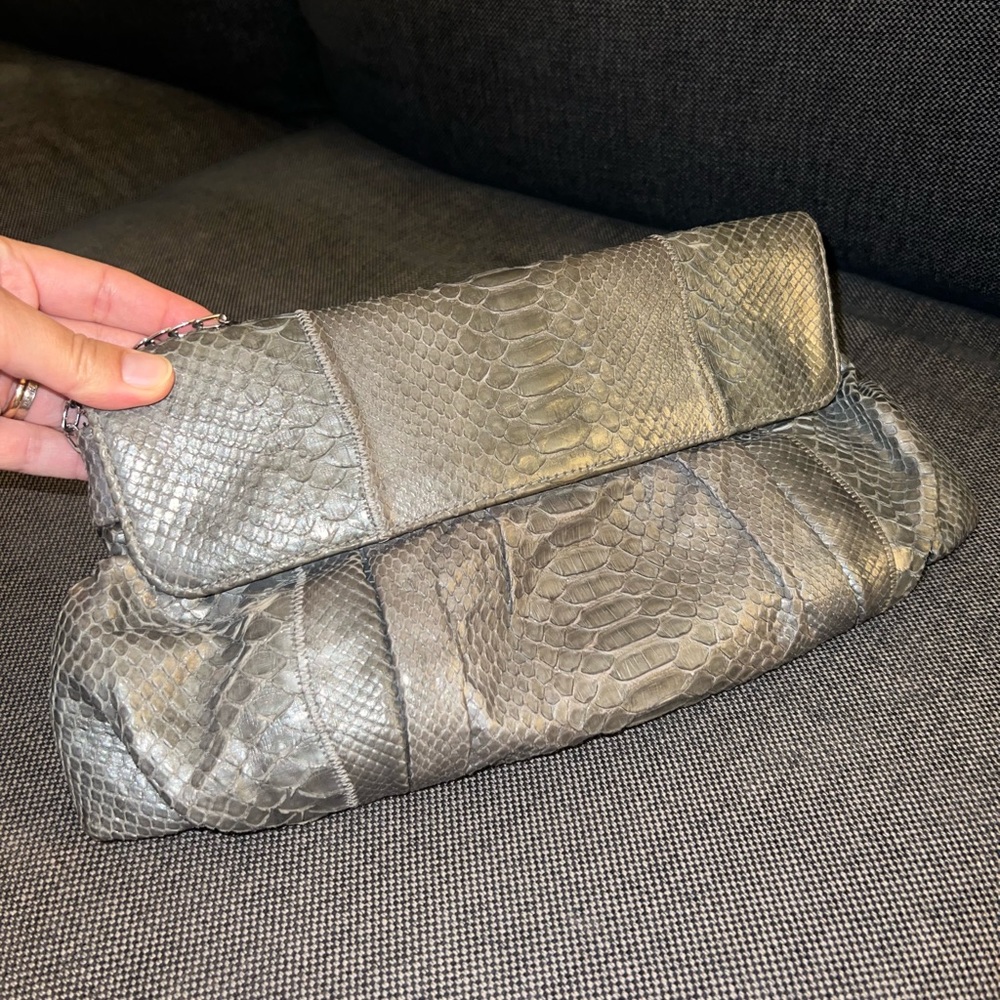Carlos Falchi Python bag - Picture 2 of 7